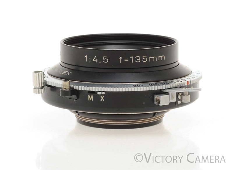 Rodenstock Ysarex 135mm f4.5 4x5 Lens Graflex Synchro-Compur Shutter [EXC+]