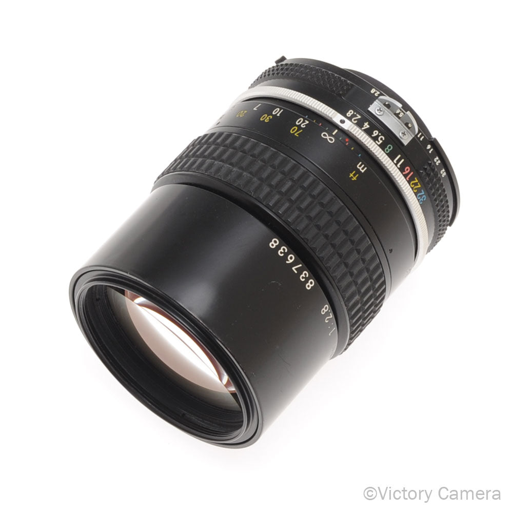 Nikon Nikkor 135mm f2.8 AI Manual Focus Telephoto Prime Lens [GOOD] - Victory Camera