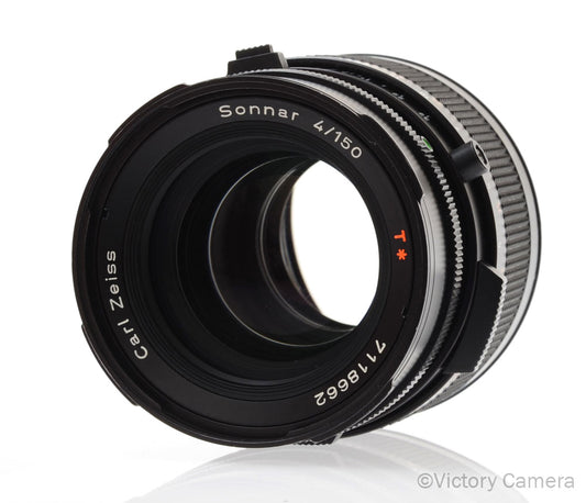Hasselblad 150mm f4.0 Sonnar CF T* Black Portrait Lens [EXC] image 2