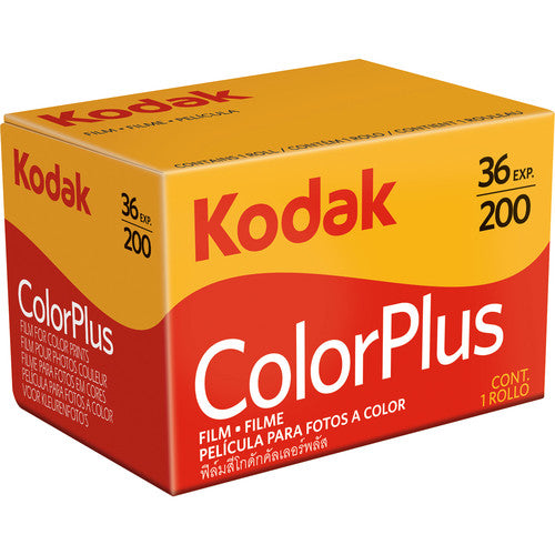 Kodak ColorPlus 200 Color Negative Film (35mm Roll Film, 36 Exposures)