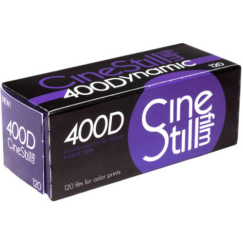 CineStill Film 400D Dynamic Color Negative Film (120 Medium Format Roll Film) - Victory Camera