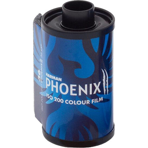 HARMAN technology Phoenix II 200 Color Negative Film (35mm Roll Film, 36 Exposures) - Victory Camera