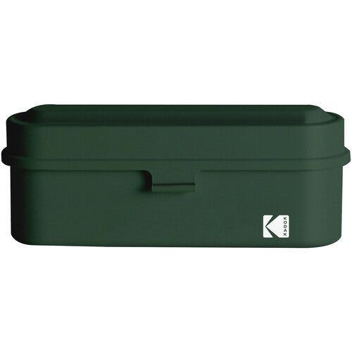 Kodak Steel 35mm Film Case Olive - Holds 5 Rolls of Film - Victory Camera