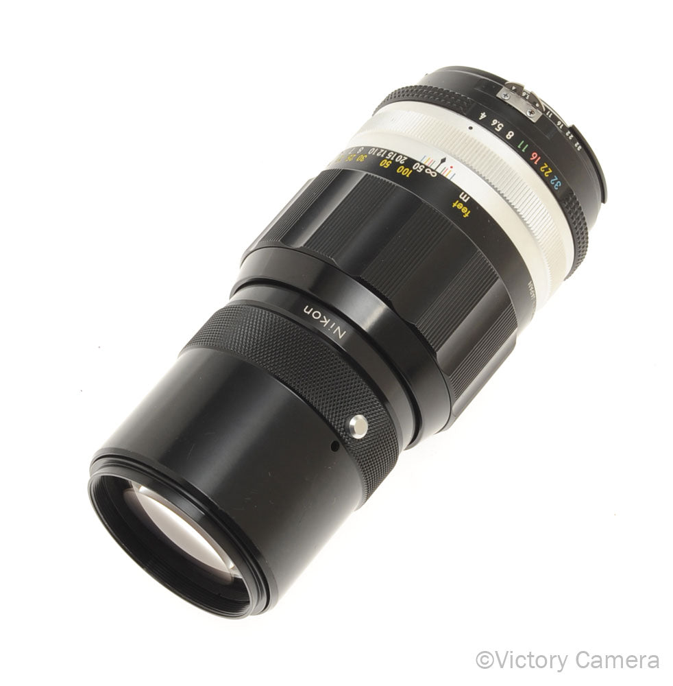 Nikon Nikkor-Q.C 200mm f4 Photomic Factory AI'd Telephoto Prime Lens [EXC+] - Victory Camera
