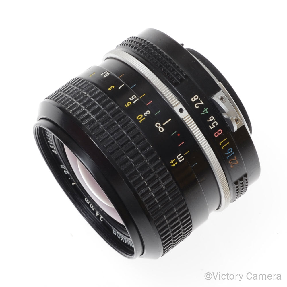 Nikon Nikkor 24mm F2.8 Late non-AI [EXC] - Victory Camera