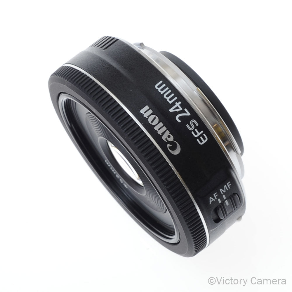 Canon EF-S 24mm f2.8 STM Pancake Wide Angle Prime Lens [EXC+] image 1