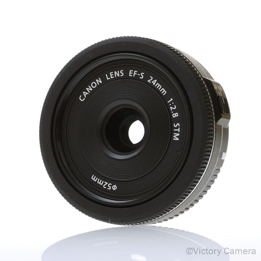 Canon EF-S 24mm f2.8 STM Pancake Wide Angle Prime Lens [EXC+] image 2