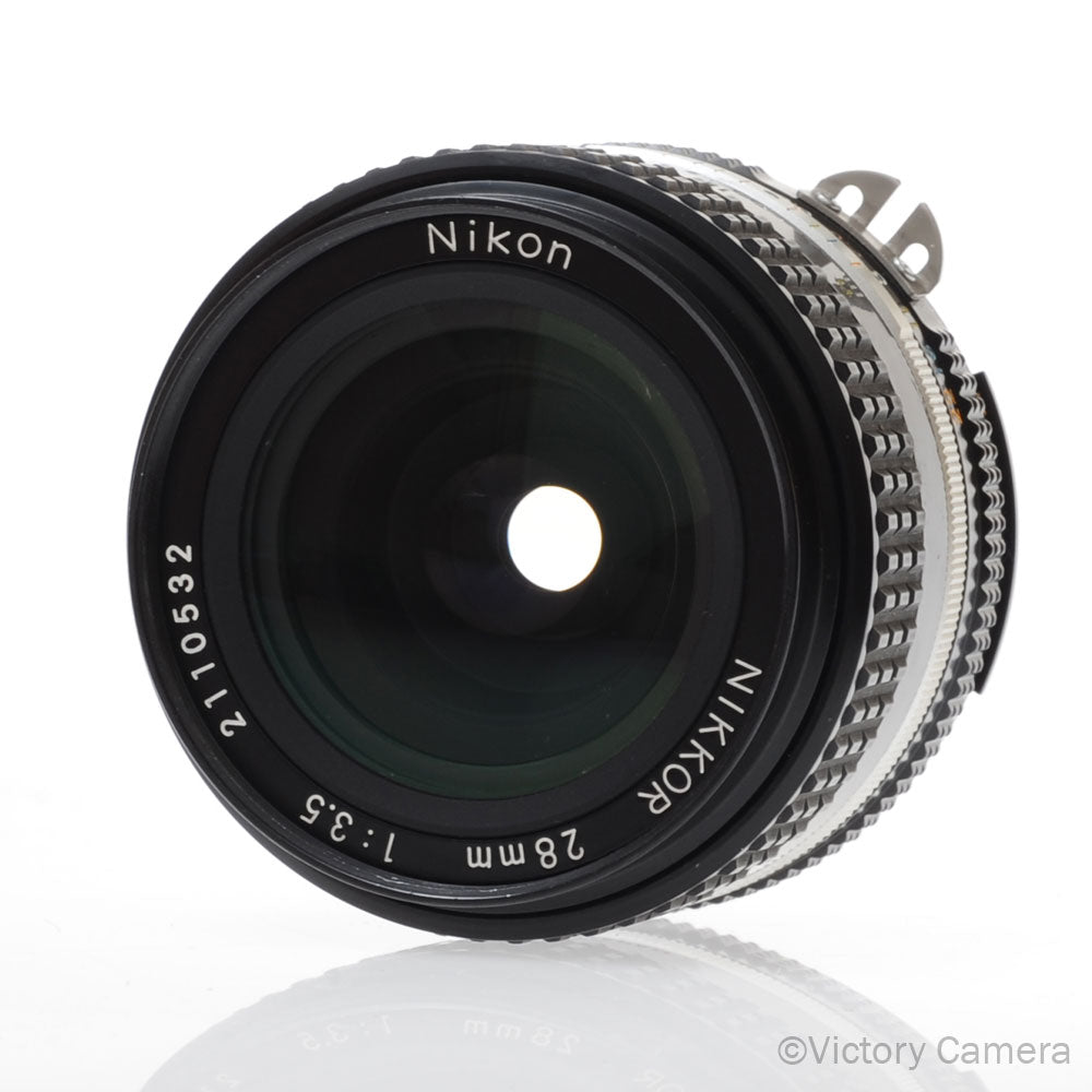 Nikon Nikkor 28mm f3.5 AI-s Wide Angle Lens [EXC+] - Victory Camera