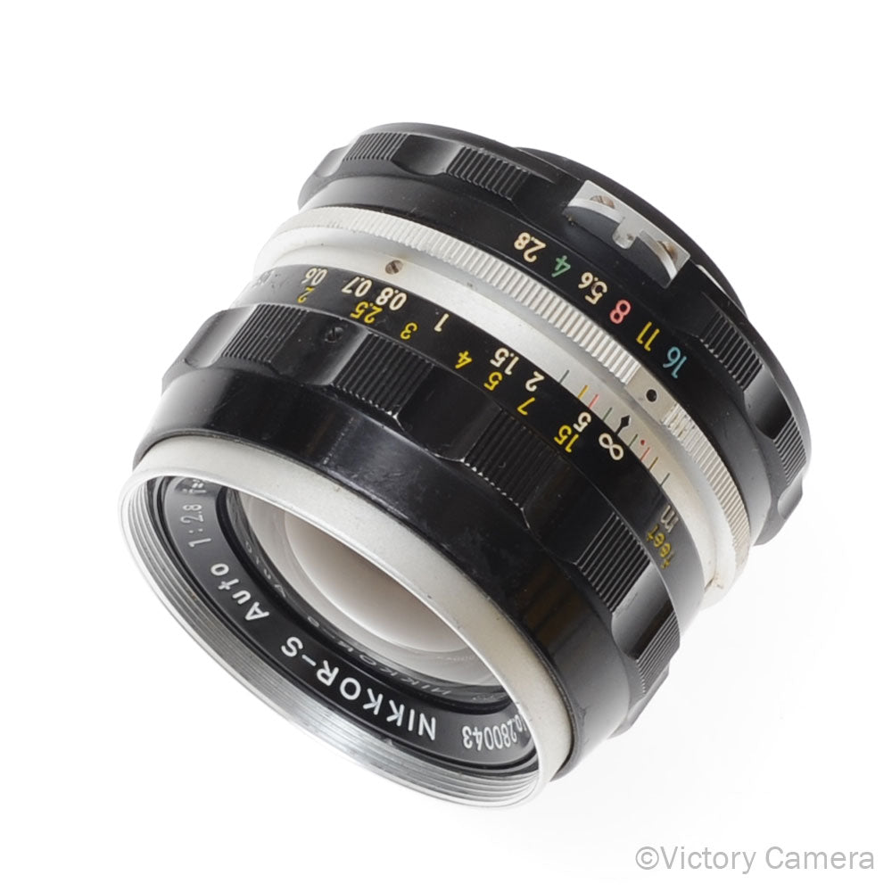 Nikon Nikkor-S 35mm f2.8 Non-AI Wide Angle Lens [EXC-] - Victory Camera