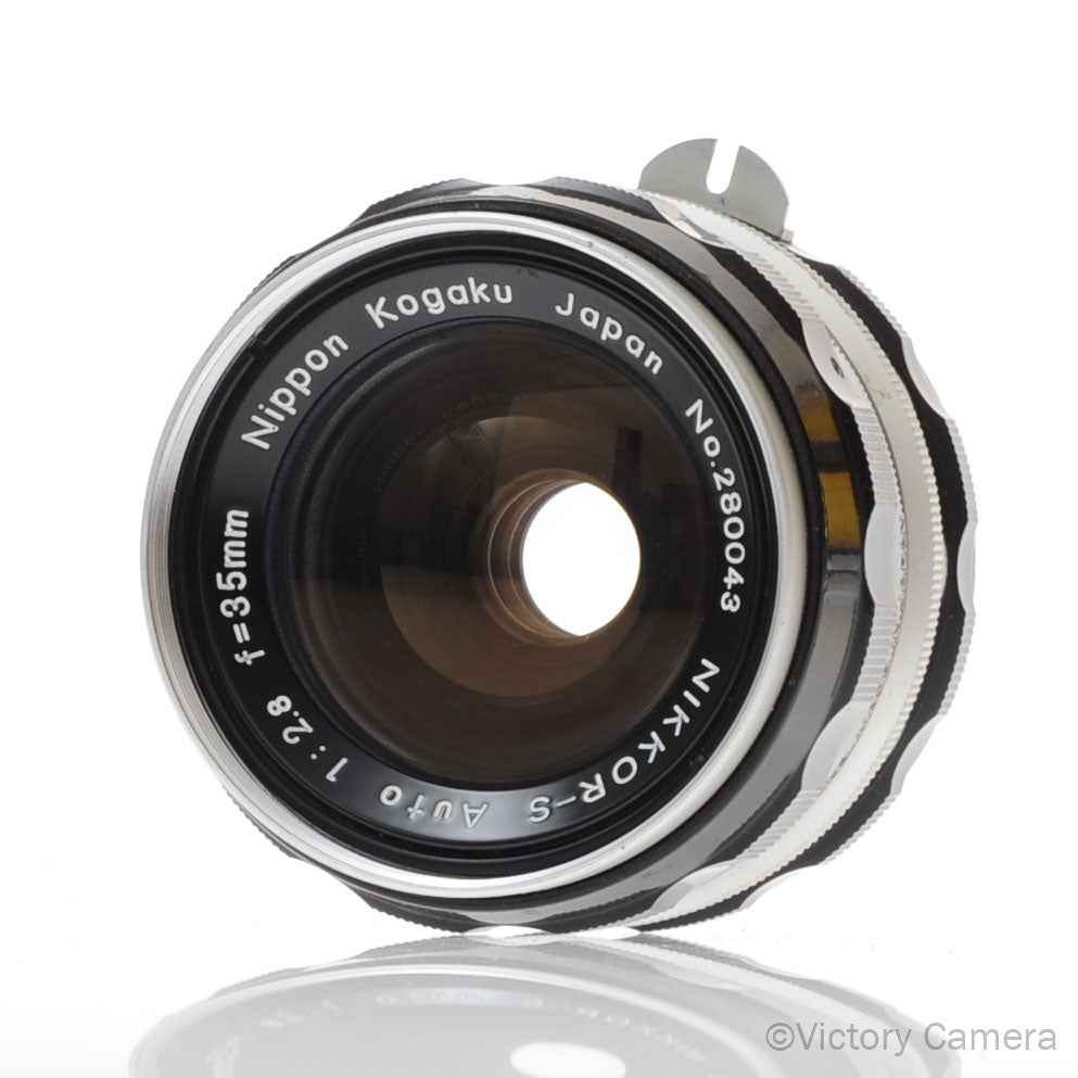 Nikon Nikkor-S 35mm f2.8 Non-AI Wide Angle Lens [EXC-] - Victory Camera