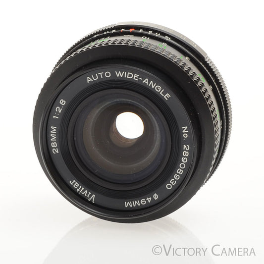 Vivitar 28mm f2.8 Wide Angle Lens for Pentax M42 Screw Mount [EXC+]