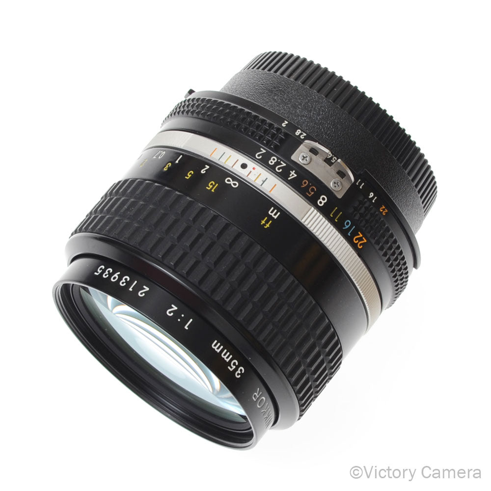 Nikon Nikkor 35mm f2.0 AI-S Manual Focus Wide Angle Lens [EXC+] - Victory Camera