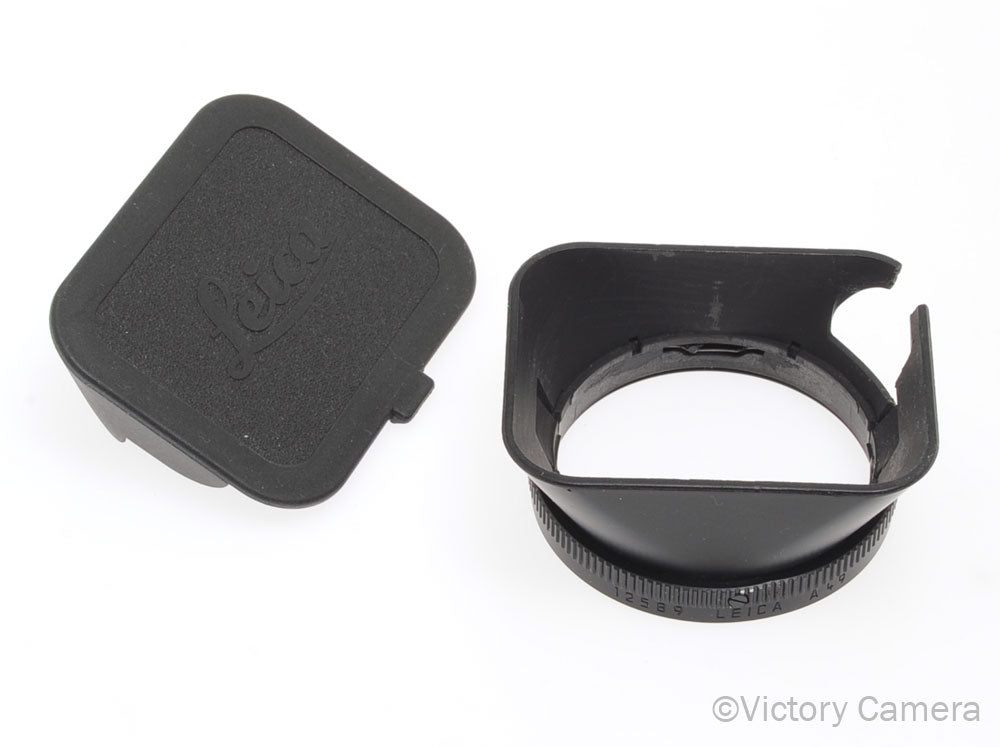 Leica 12589 Lens Shade for 35mm Summilux ASPH. Damaged / Works [BAR] - Victory Camera