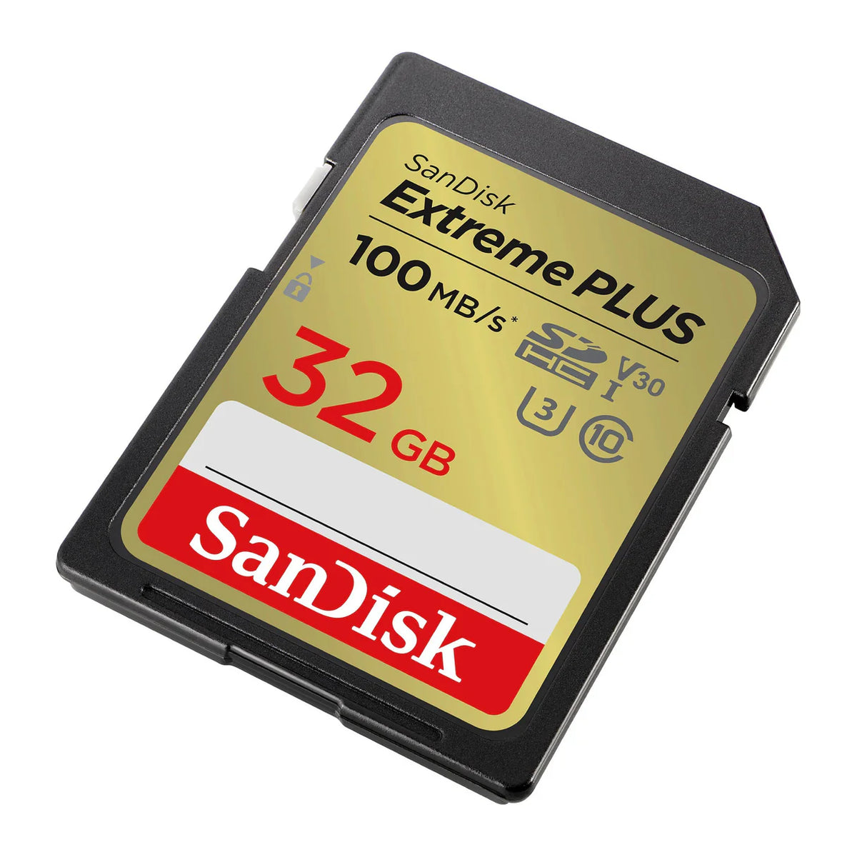 SANDISK 32GB Extreme PLUS SDHC UHS-I Memory Card C10 U3 V30 4K UHD SD Card