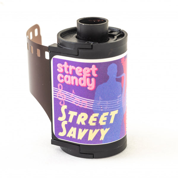 Street Candy Street Savvy 400 ISO Color Negative Film (35mm Roll Film, 36 Exposures) - Victory Camera