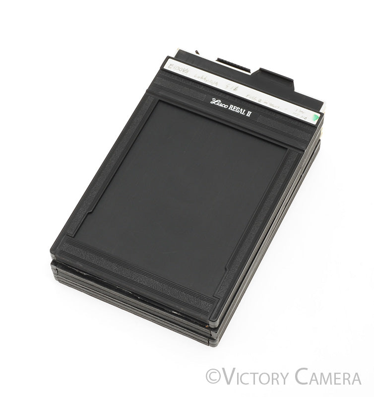 3x Lisco Regal II 4x5 Camera Film Holders [EXC] - Victory Camera