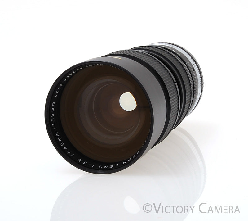 Lentar Auto Zoom 45-135mm f3.5 Lens For Konica AR Mount Cameras [EXC] - Victory Camera