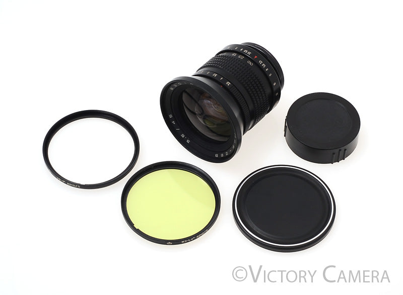 Mir-26B 45mm f3.5 Wide Angle Lens for Kiev 88 w/ Filters [EXC-] - Victory Camera