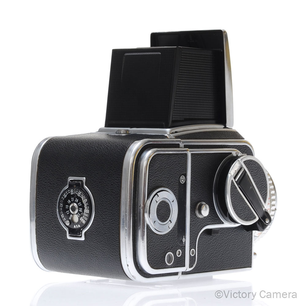 Hasselblad 500c Chrome Medium Format Camera w/ 80mm Lens 12 Back [EXC+] image 5