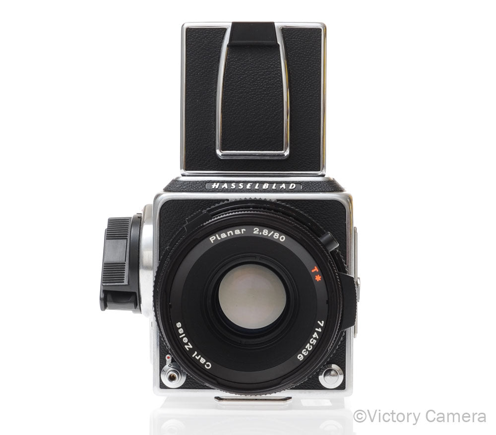 Hasselblad 500c/m Chrome Medium Format Camera w/ 80mm T* Lens A12 [EXC+] - Victory Camera