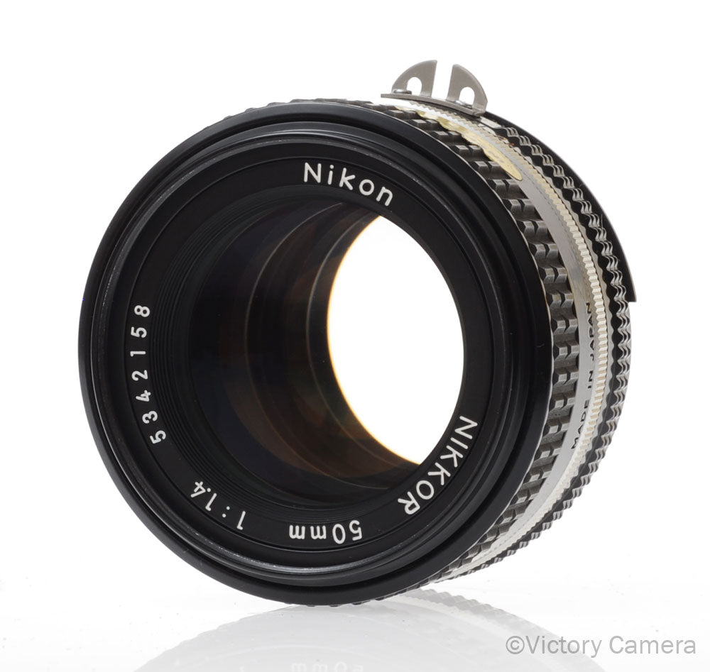 Nikon Nikkor 50mm f1.4 AI-S Manual Focus Prime Lens [EXC+] - Victory Camera