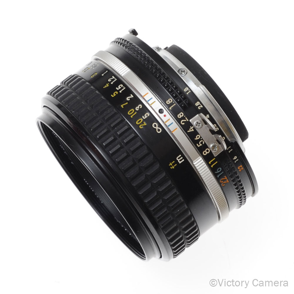 Nikon Nikkor 50mm f1.8 AI-S Manual Lens III (Long Version) [EXC+] image 1