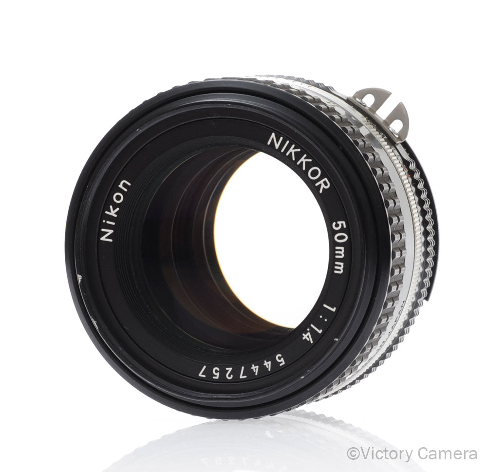 Nikon Nikkor 50mm f1.4 AI-S Manual Focus Prime Lens [EXC] - Victory Camera
