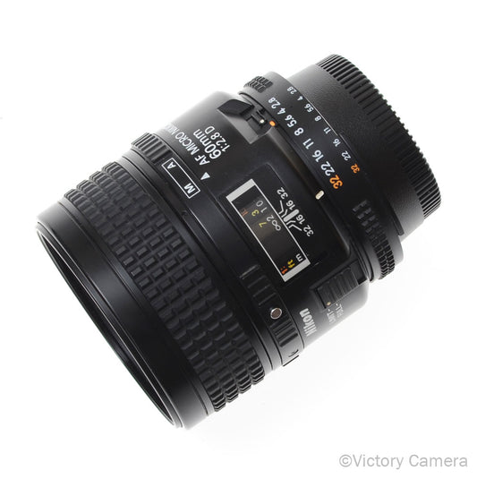 Nikon Micro-Nikkor 60mm f2.8 D AF-D Autofocus 1:1 Macro Lens [EXC] - Victory Camera