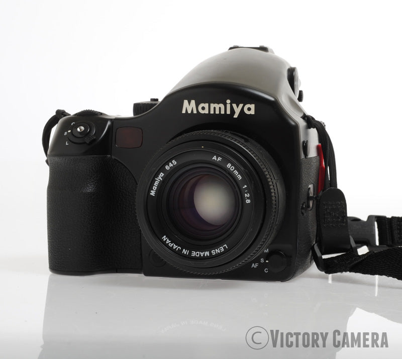 Mamiya 645AF 645 AF 6x4.5 Medium Format Camera w/ 80mm Lens 120 Back [EXC+] - Victory Camera