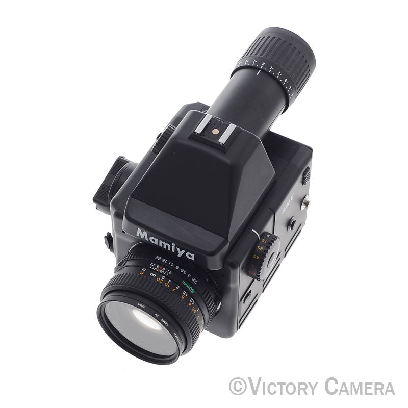 Mamiya 645E Medium Format Camera w/ Metered Prism 80mm f2.8 Lens [EXC+] - Victory Camera