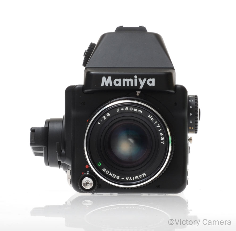Mamiya 645E Medium Format Camera w/ Metered Prism 80mm f2.8 Lens [EXC] - Victory Camera
