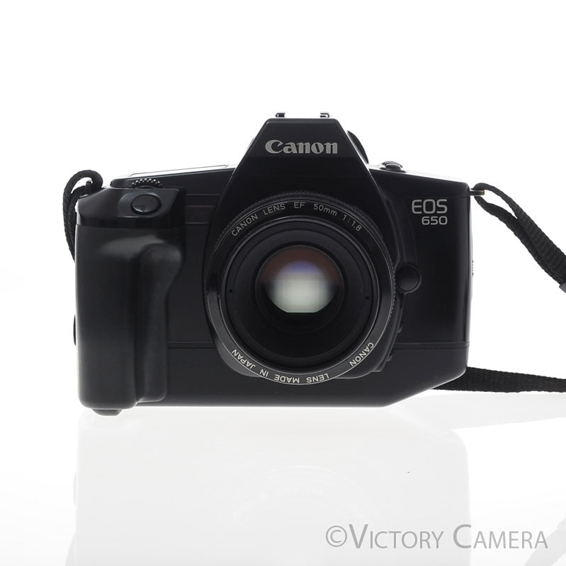 Canon EOS 650 Autofocus 35mm FILM Camera w/ 50mm f1.8 AF Lens [EXC+] - Victory Camera