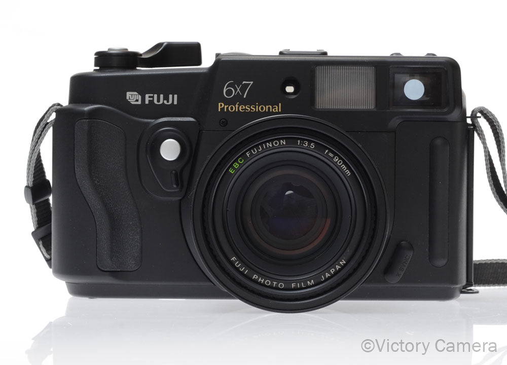 Fuji Fujinon GW670III 6x7 Medium Format Rangefinder w/ 90mm f3.5 Lens [EXC+] - Victory Camera