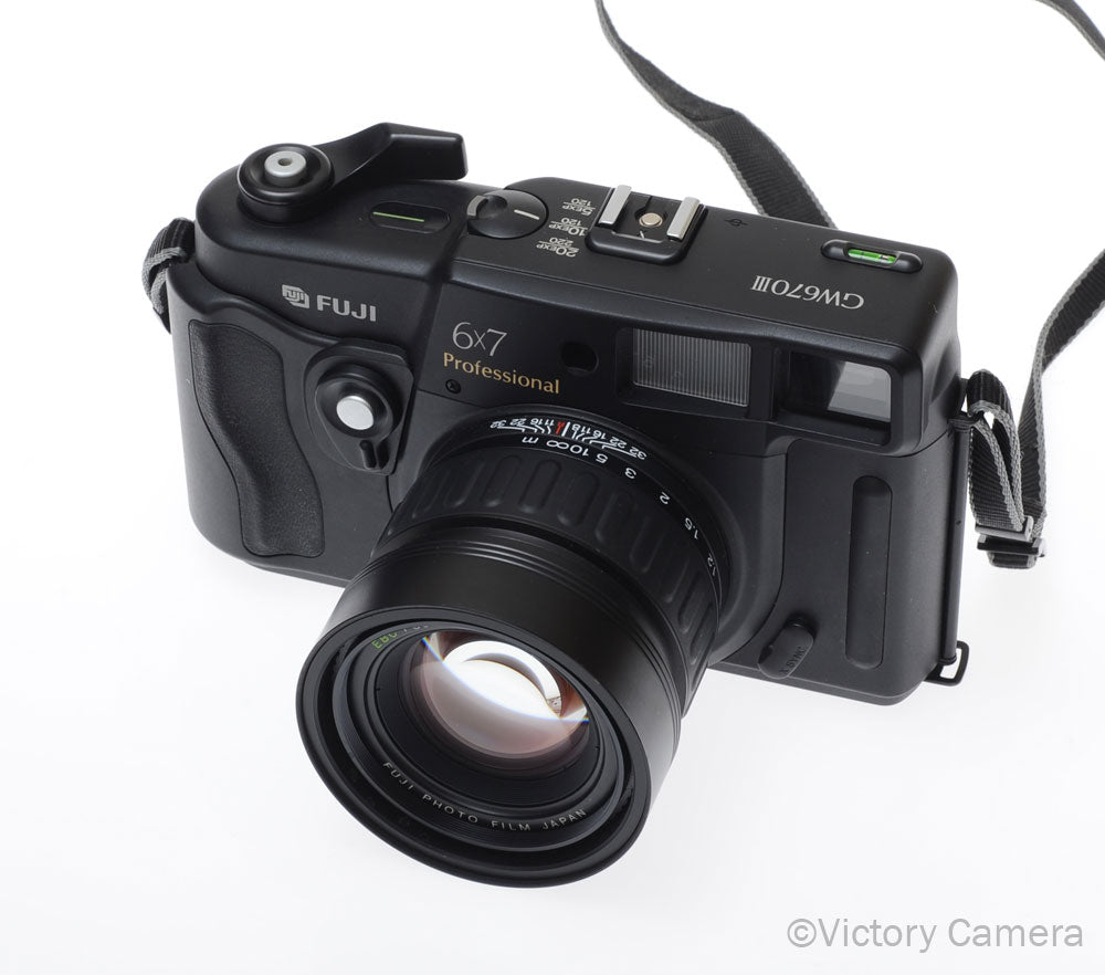 Fuji Fujinon GW670III 6x7 Medium Format Rangefinder w/ 90mm f3.5 Lens [EXC+] - Victory Camera
