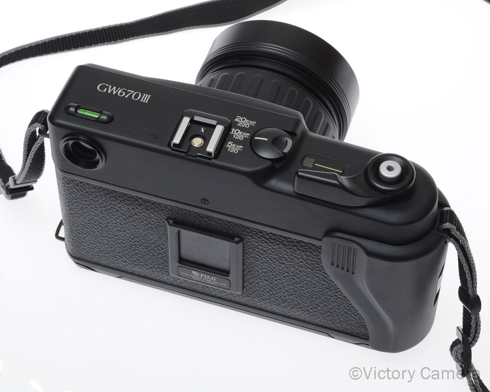 Fuji Fujinon GW670III 6x7 Medium Format Rangefinder w/ 90mm f3.5 Lens [EXC+] - Victory Camera