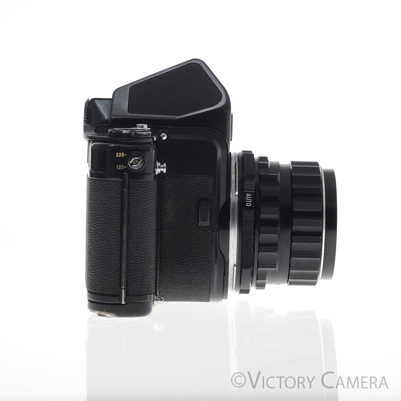 Pentax 6x7 67 MLU Camera w/ Prism + 105mm f2.4 Prime Lens [EXC] - Victory Camera