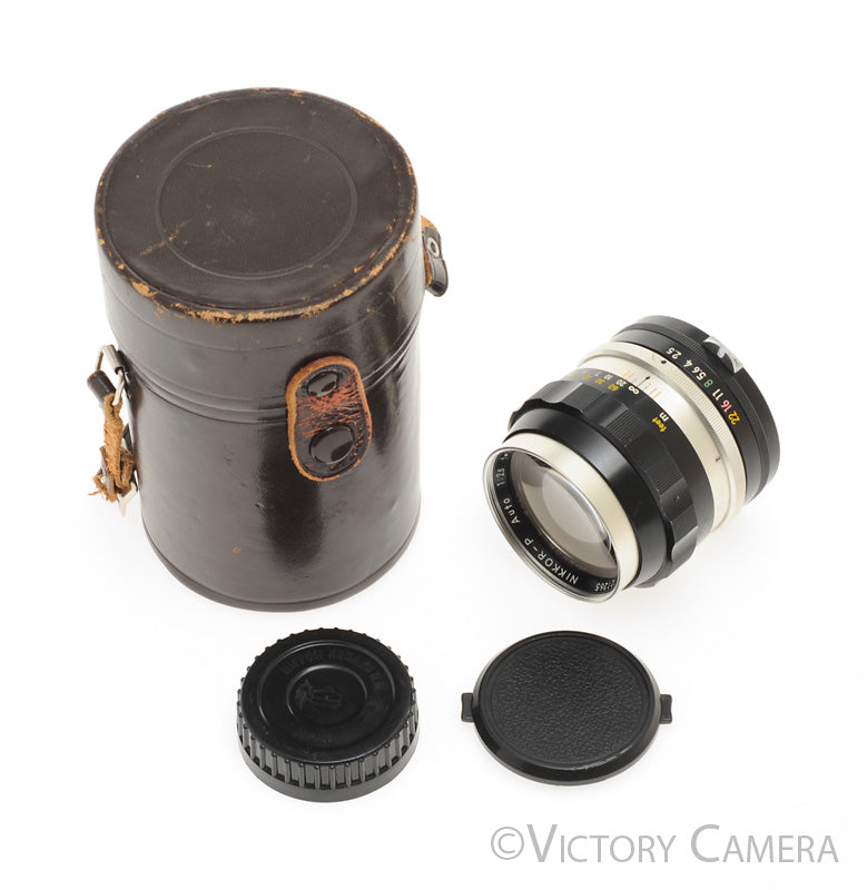 Nikon Nikkor-P 10.5cm 105mm f2.5 Photomic non-AI Telephoto Prime Lens [EXC-]