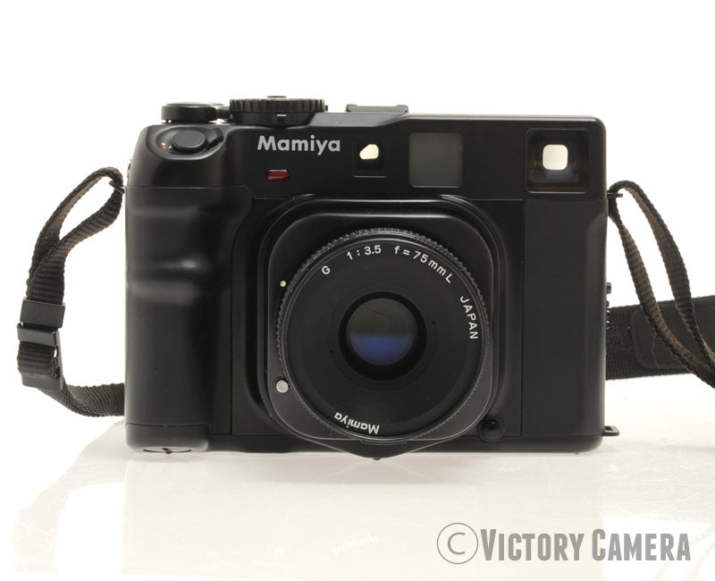 Mamiya 6 Black Camera w/ 75mm F3.5 Lens [EXC+] - Victory Camera