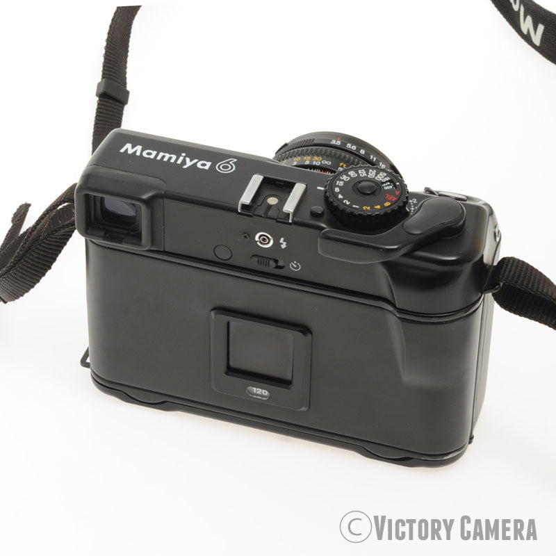 Mamiya 6 Black Camera w/ 75mm F3.5 Lens [EXC+] - Victory Camera
