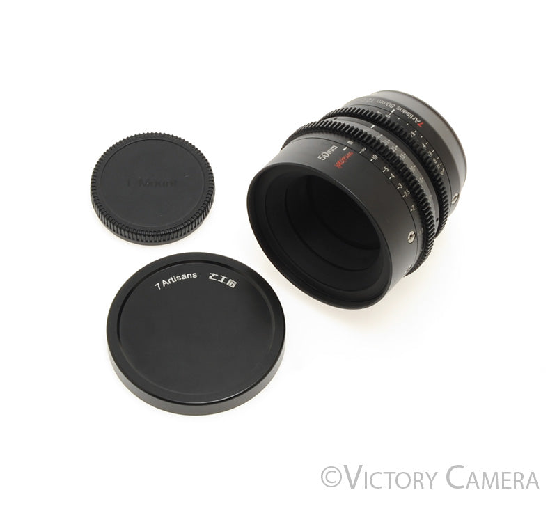 7Artisans 50mm T2.0 Cinema Lens for Leica L Mount [EXC] - Victory Camera