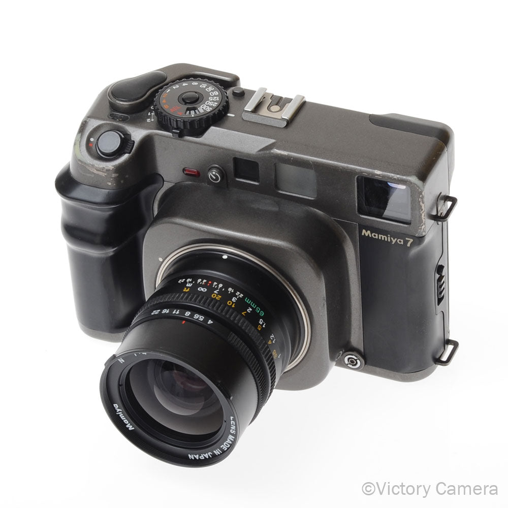 Mamiya 7 6x7 Medium Format Rangefinder Camera w/ 65mm f4 N Prime L [EX