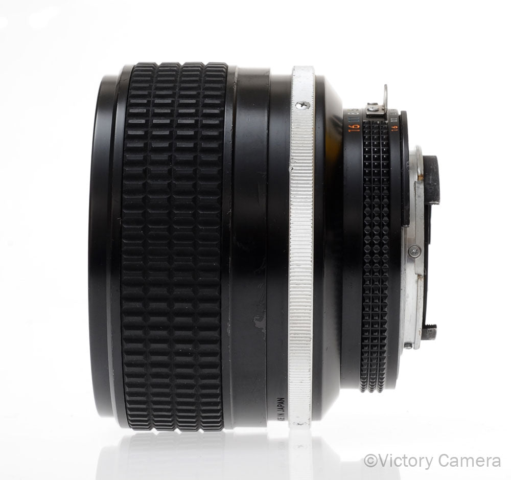 Nikkor 85mm f1.4 ai-s Telephoto Portrait Prime Lens [EXC+] image 3
