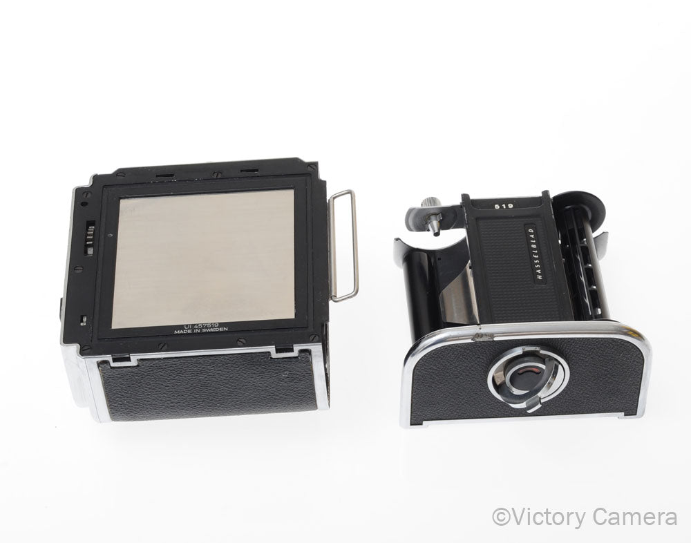 Hasselblad A12 Camera Chrome Film Back -Matching Serials- [EXC] - Victory Camera