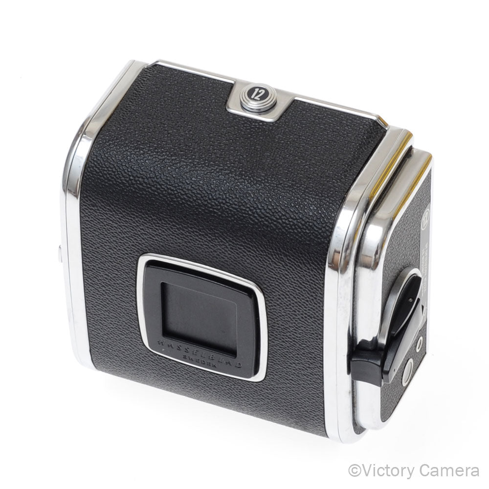 Hasselblad A12 Camera Chrome Film Back -Matching Serials- [EXC+] - Victory Camera