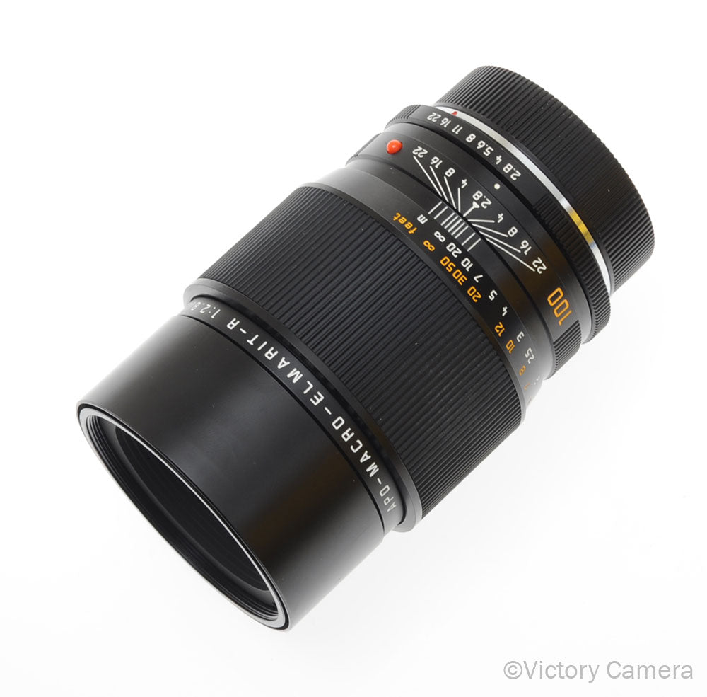 Leica APO-Macro-Elmarit-R 100mm f2.8 ROM R Mount Lens [MINT] - Victory Camera
