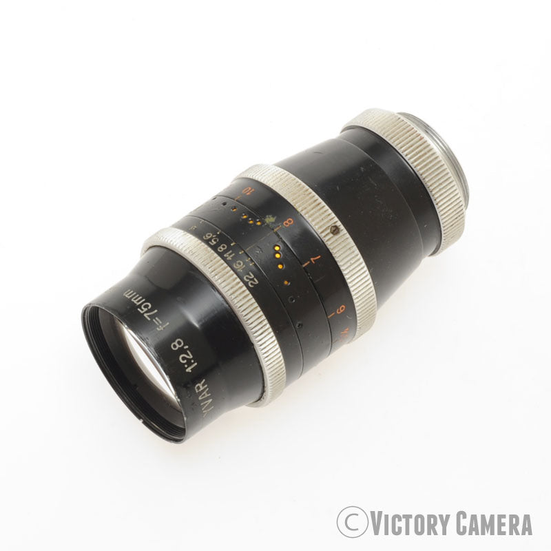 Kern-Paillard YVAR 75mm f2.8 AR C Mount Cine Lens [EXC] - Victory Camera