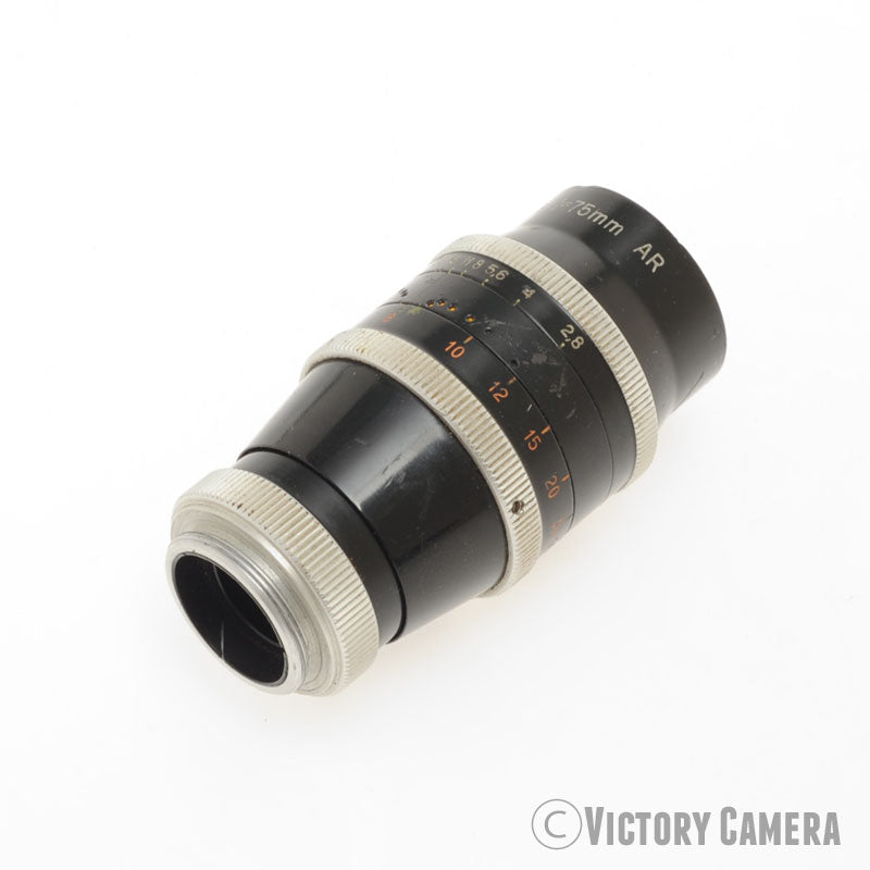 Kern-Paillard YVAR 75mm f2.8 AR C Mount Cine Lens [EXC] - Victory Camera