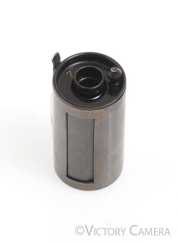 Leica E. Leitz Canister Z Brass Reloadable 35mm Film Camera Spool Cartridge [EXC-] - Victory Camera