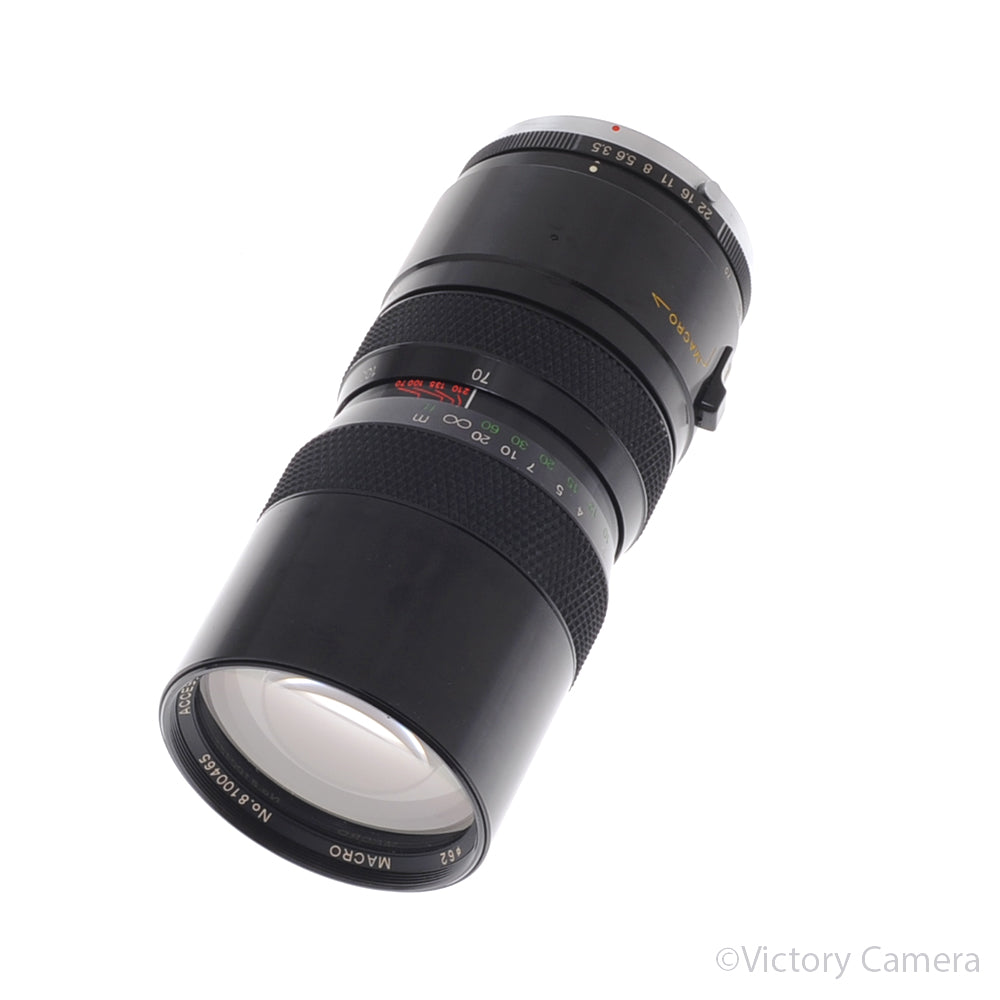 P-MC Access 70-210mm f3.5 Telephoto Zoom Lens for Olympus OM [EXC] - Victory Camera