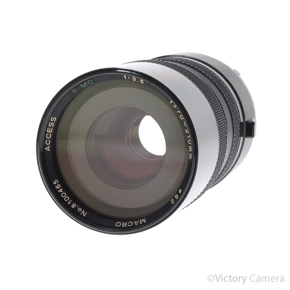 P-MC Access 70-210mm f3.5 Telephoto Zoom Lens for Olympus OM [EXC] - Victory Camera